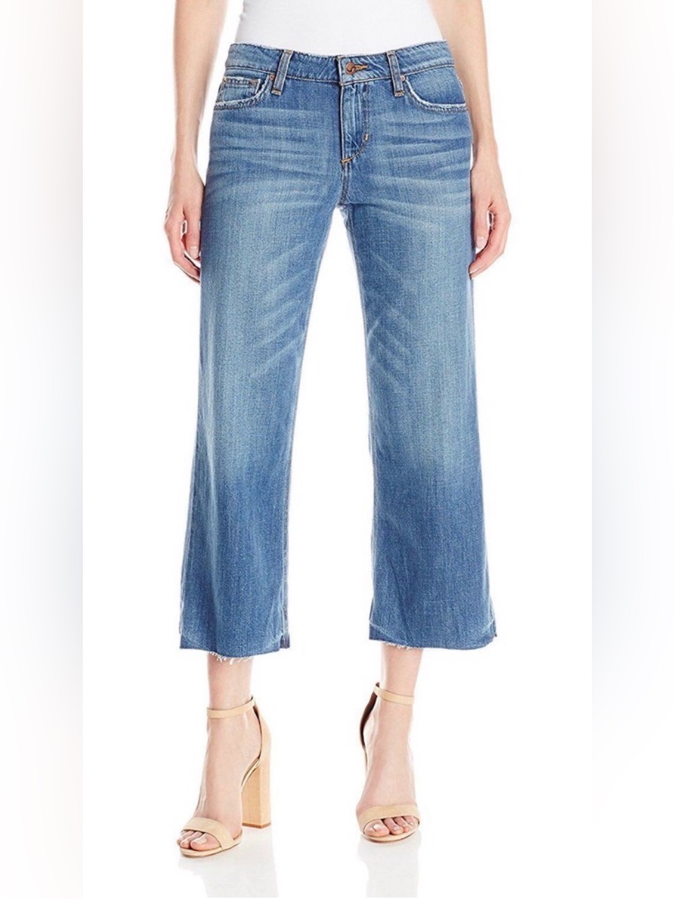 Ultra Soft! Joe's The Icon Gaucho Mid Rise Wide Leg Jeans